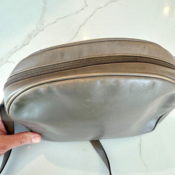 Vintage Salvatore Ferragamo Leather Crossbody Bag - Picture 10 of 12